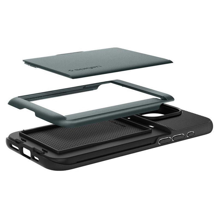 Spigen Slim Armor CS Case for iPhone 15 Pro Max - Dark Green - Cell phone cases and covers<<<HurtelXML