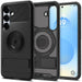 Spigen Slim Armor Mag MagSafe Case for Samsung Galaxy S25 - Black - Cell phone cases and covers<<<HurtelXML
