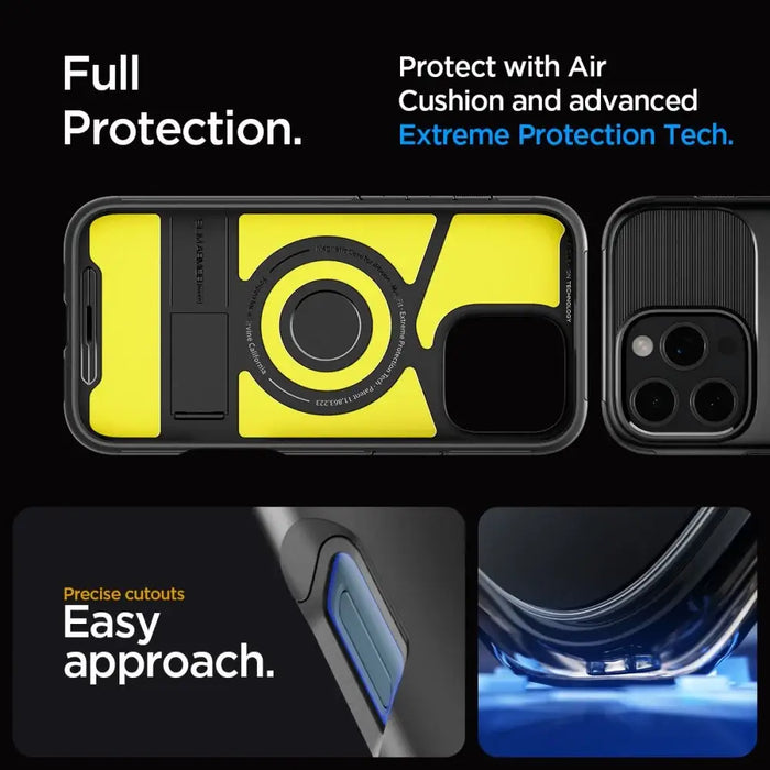 Spigen Slim Armor MagSafe Case for iPhone 16 Pro Max - Black - Cell phone cases and covers<<<HurtelXML