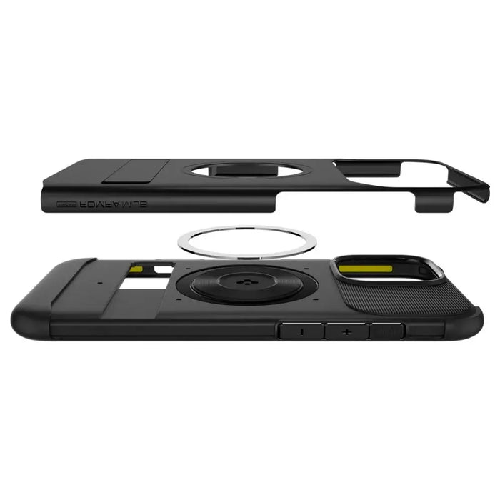 Spigen Slim Armor MagSafe Case for iPhone 16 Pro Max - Black - Cell phone cases and covers<<<HurtelXML