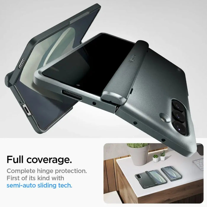 Spigen Slim Armor Pro Case for Samsung Galaxy Z Fold 5 - Dark Green - Cell phone cases and covers<<<HurtelXML