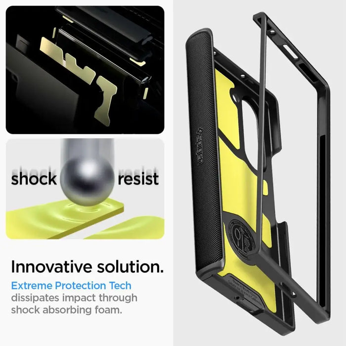 Spigen Slim Armor Pro Case for Samsung Galaxy Z Fold 6 - Black - Cell phone cases and covers<<<HurtelXML