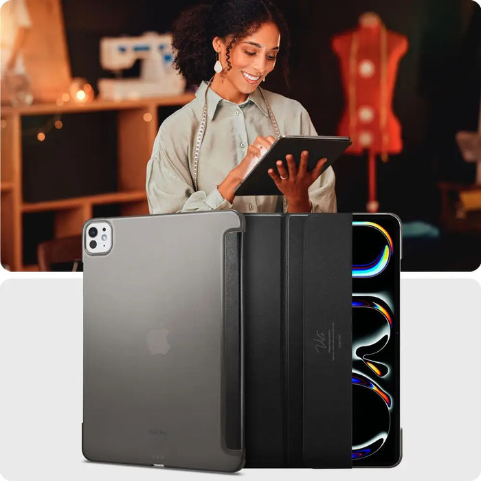 Spigen Smart Fold iPad Pro 11’’ 2024 Case - Black - Cell phone cases and covers<<<HurtelXML