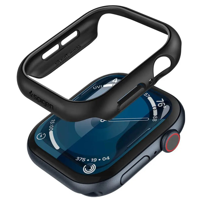 Spigen Thin Fit Case for Apple Watch 10 46mm - Black - Cell phone cases and covers<<<HurtelXML