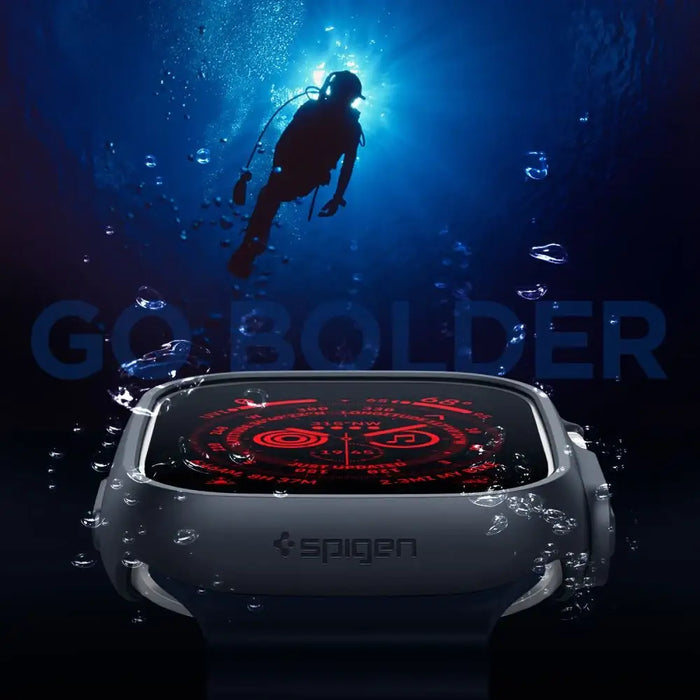 Spigen Thin Fit Case for Apple Watch Ultra (49mm) - Black - Smartwatch straps and cases<<<HurtelXML