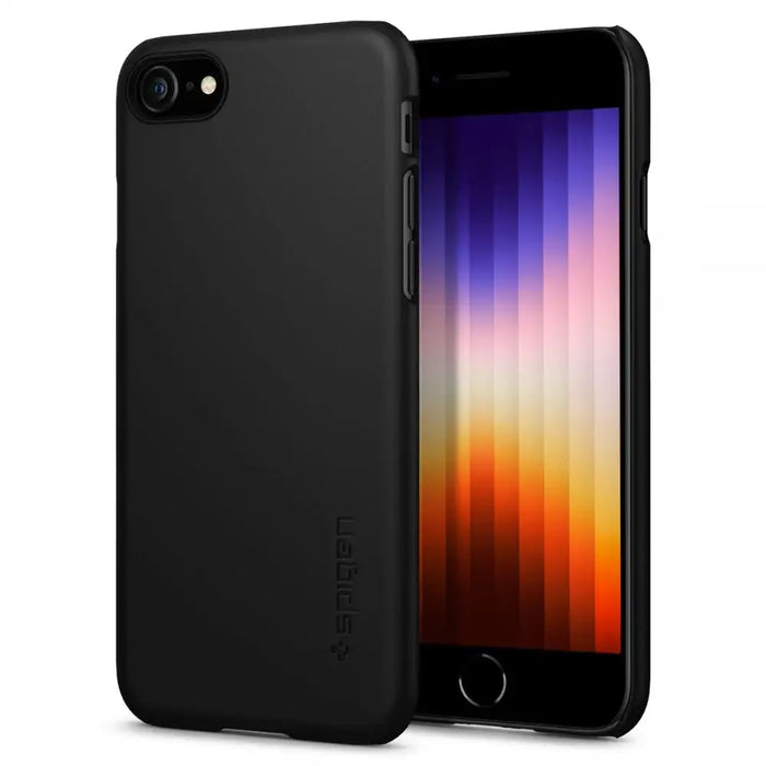 Spigen Thin Fit Case for iPhone 7 / 8 / SE 2020 / 2022 - Black - Cell phone cases and covers<<<HurtelXML
