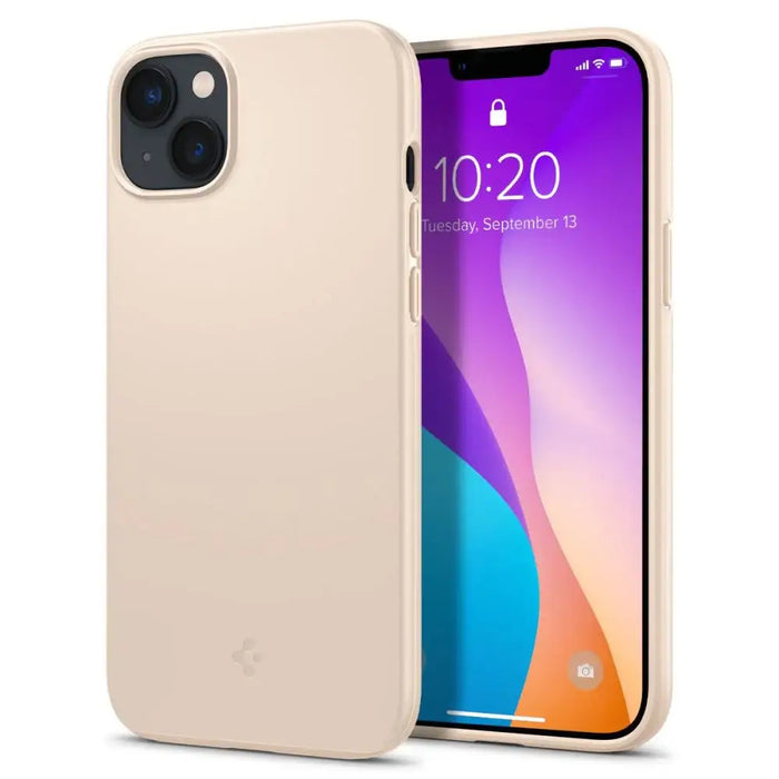 Spigen Thin Fit iPhone 14 Plus Case - Sand - Cell phone cases and covers<<<HurtelXML
