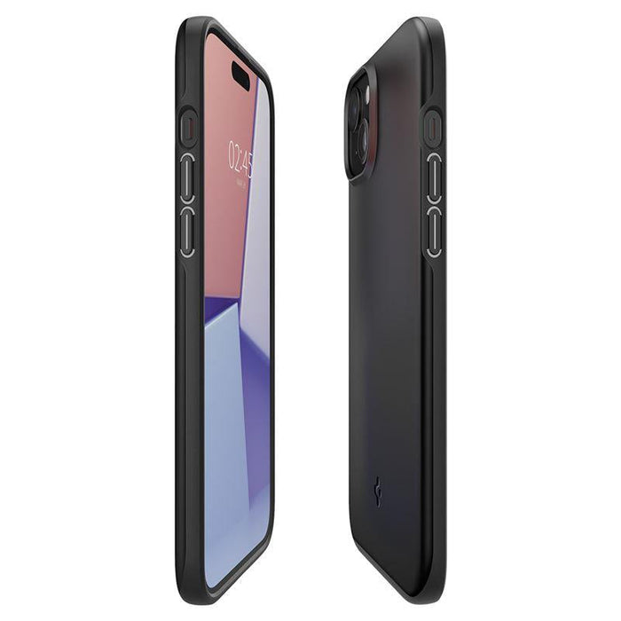 Spigen Thin Fit iPhone 15 Plus Case - Black - Cell phone cases and covers<<<HurtelXML