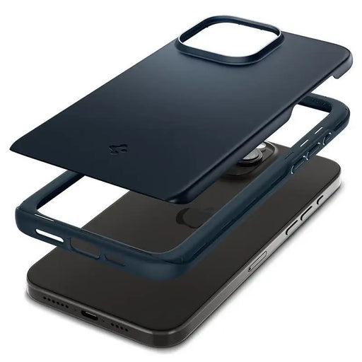 Spigen Thin Fit iPhone 15 Pro Case - Navy Blue - Cell phone cases and covers<<<HurtelXML