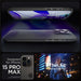Spigen Thin Fit iPhone 15 Pro Max Case - Black - Cell phone cases and covers<<<HurtelXML