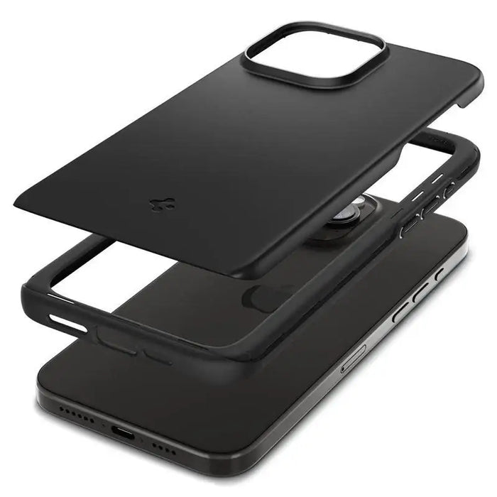 Spigen Thin Fit iPhone 15 Pro Max Case - Black - Cell phone cases and covers<<<HurtelXML