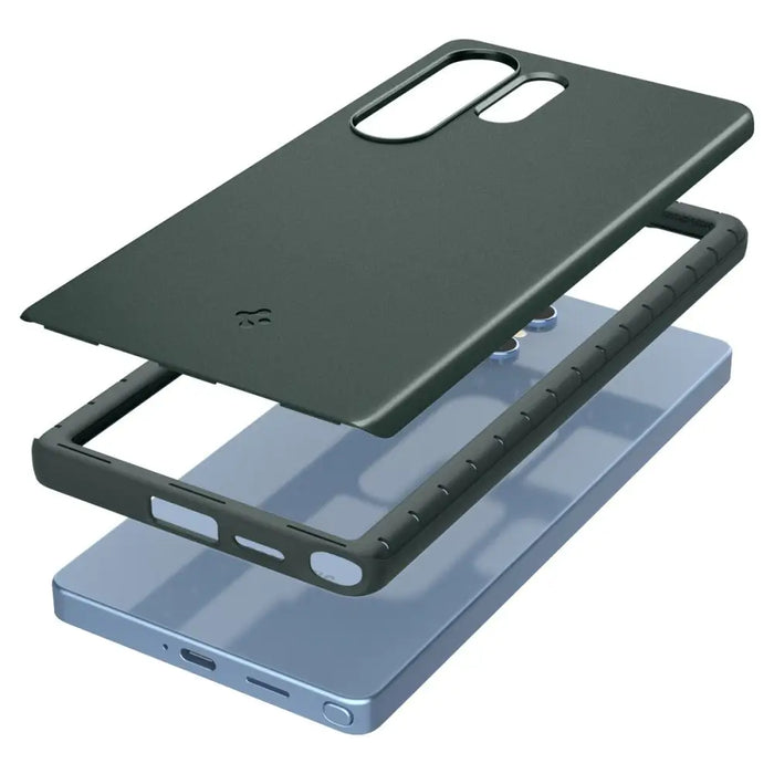 Spigen Thin Fit Mag Case for Samsung Galaxy S25 Ultra - Green - Cell phone cases and covers<<<HurtelXML