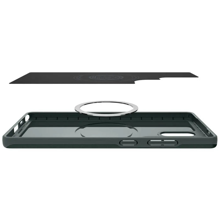 Spigen Thin Fit Mag Case for Samsung Galaxy S25 Ultra - Green - Cell phone cases and covers<<<HurtelXML