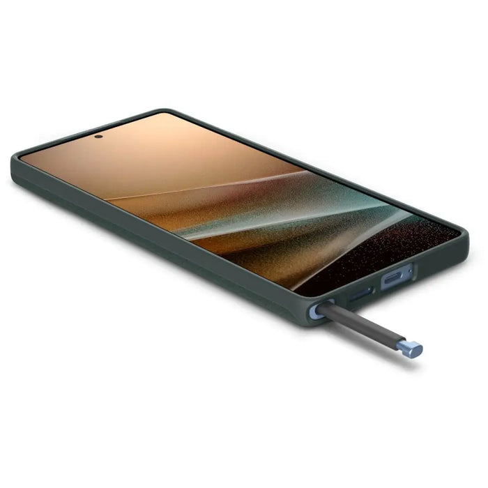 Spigen Thin Fit Mag Case for Samsung Galaxy S25 Ultra - Green - Cell phone cases and covers<<<HurtelXML