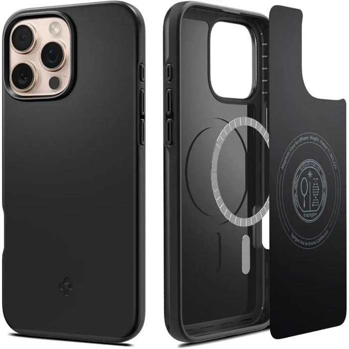 Spigen Thin Fit MagSafe Case for iPhone 16 Pro - Black - Cell phone cases and covers<<<HurtelXML