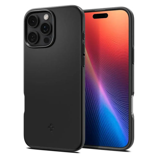 Spigen Thin Fit MagSafe Case for iPhone 16 Pro Max - Black - Cell phone cases and covers<<<HurtelXML