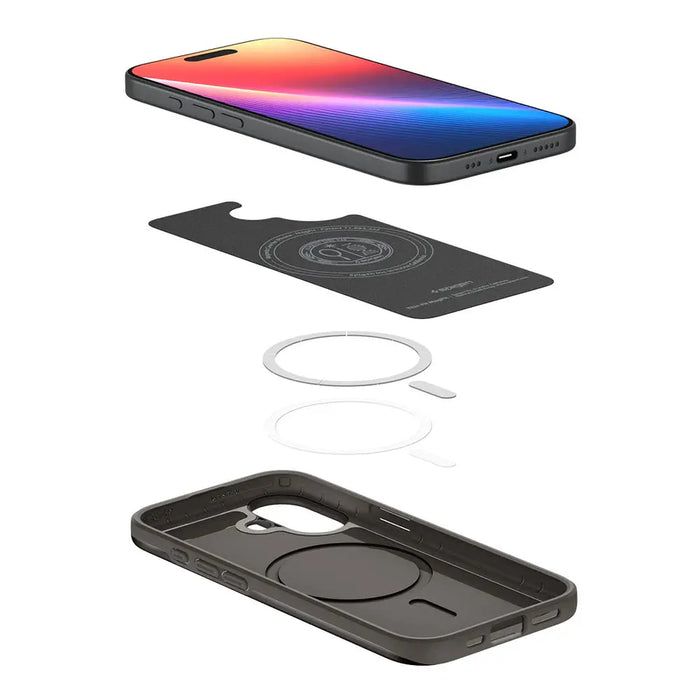 Spigen Thin Fit MagSafe Case for iPhone 17 - Gray - Cell phone cases and covers<<<HurtelXML
