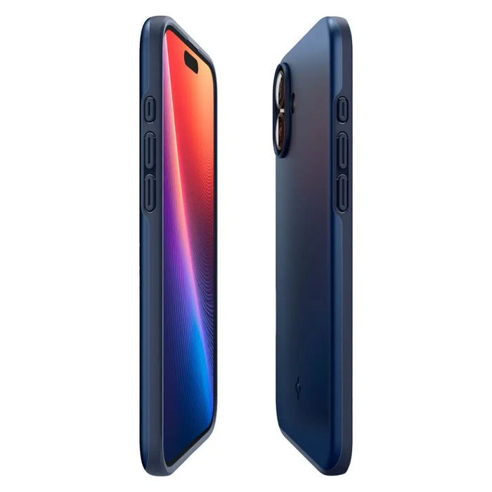 Spigen Thin Fit Magsafe iPhone 16 Case - Blue - Cell phone cases and covers<<<HurtelXML