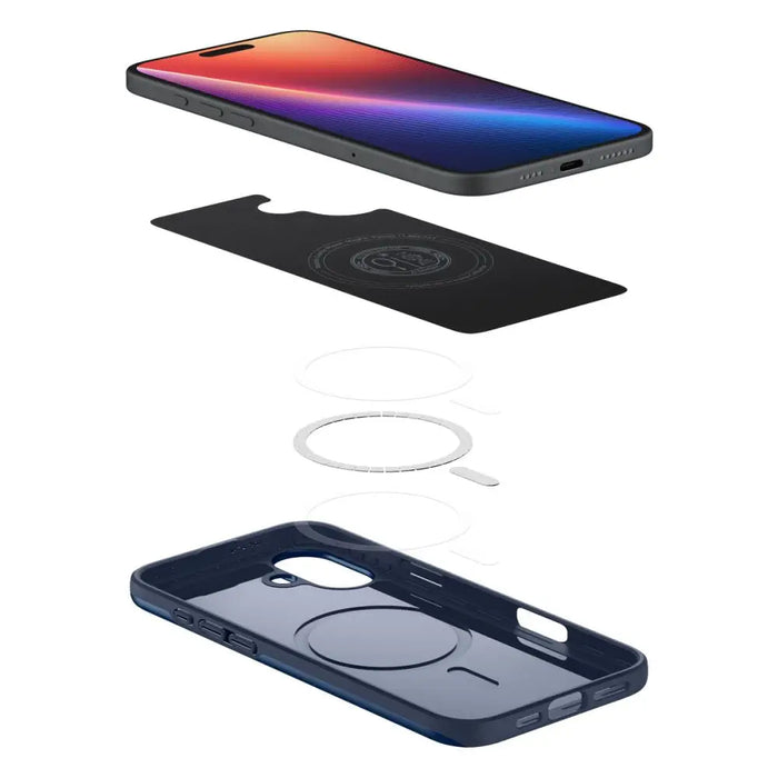 Spigen Thin Fit Magsafe iPhone 16 Case - Blue - Cell phone cases and covers<<<HurtelXML