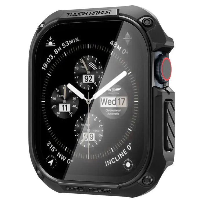 Spigen Tough Armor Case for Apple Watch 10 46mm - Black - Cell phone cases and covers<<<HurtelXML