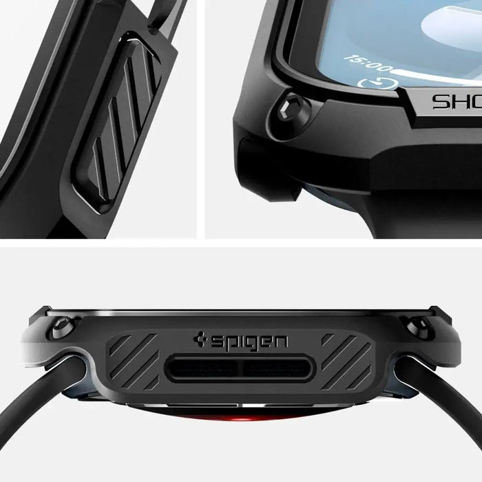 Spigen Tough Armor Case for Apple Watch 10 46mm - Black - Cell phone cases and covers<<<HurtelXML