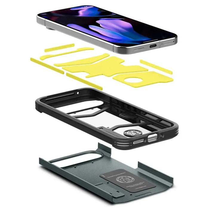 Spigen Tough Armor Case for Google Pixel 9 / 9 Pro - Green - Cell phone cases and covers<<<HurtelXML