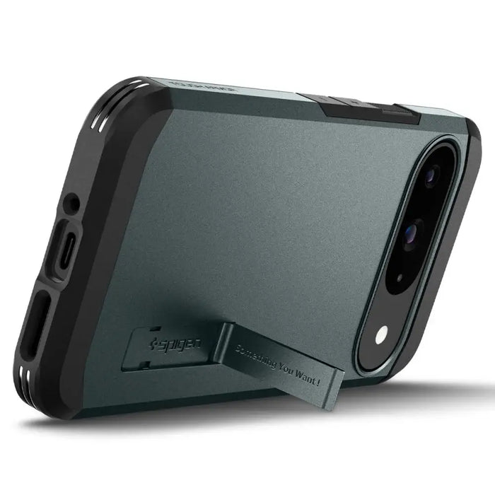 Spigen Tough Armor Case for Google Pixel 9 / 9 Pro - Green - Cell phone cases and covers<<<HurtelXML
