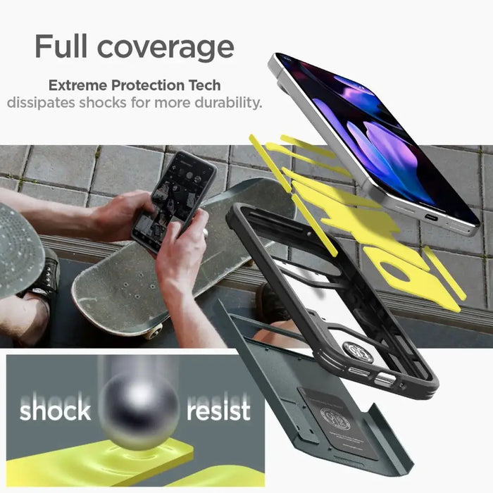Spigen Tough Armor Case for Google Pixel 9 Pro XL - Green - Cell phone cases and covers<<<HurtelXML