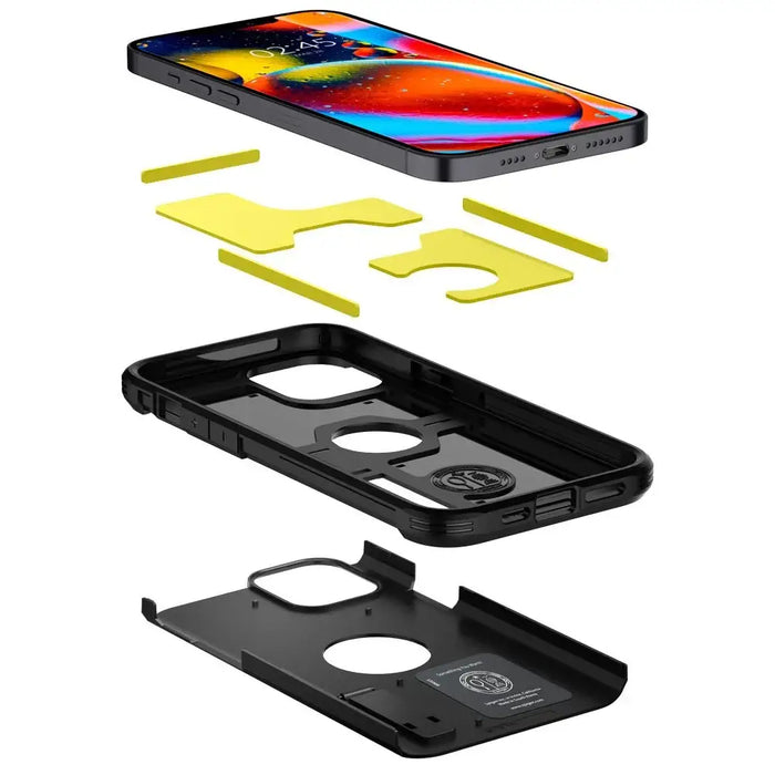 Spigen Tough Armor Case for iPhone 12 / iPhone 12 Pro - Black - Cell phone cases and covers<<<HurtelXML