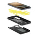 Spigen Tough Armor Case for Samsung Galaxy A36 5G - Black - Cell phone cases and covers<<<HurtelXML