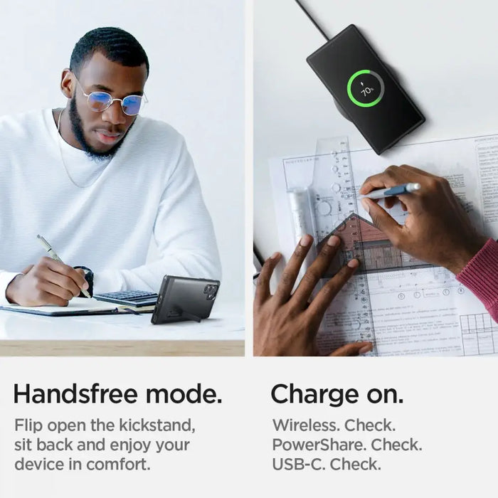 Spigen Tough Armor Case for Samsung Galaxy S22 Ultra - Black - Cell phone cases and covers<<<HurtelXML