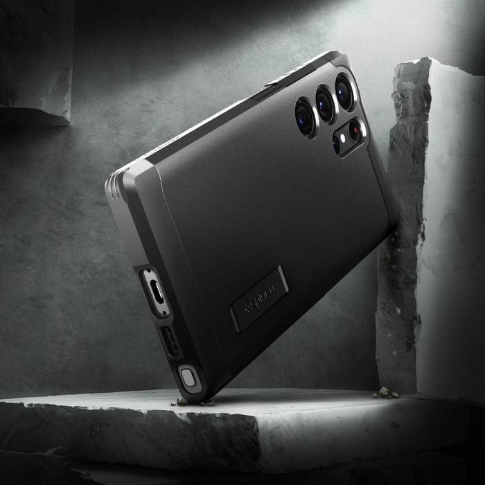 Spigen Tough Armor Case for Samsung Galaxy S23 Ultra - Black - Cell phone cases and covers<<<HurtelXML