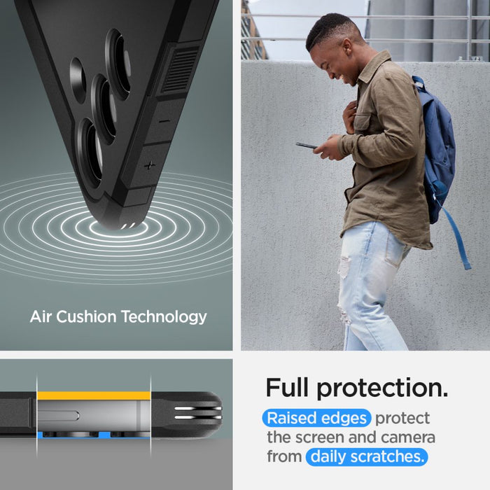 Spigen Tough Armor Case for Samsung Galaxy S24+ - Black - Cell phone cases and covers<<<HurtelXML