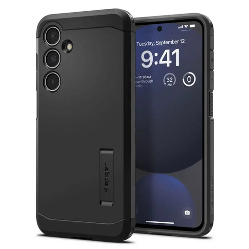 Spigen Tough Armor Case for Samsung Galaxy S24 FE - Black - Cell phone cases and covers<<<HurtelXML