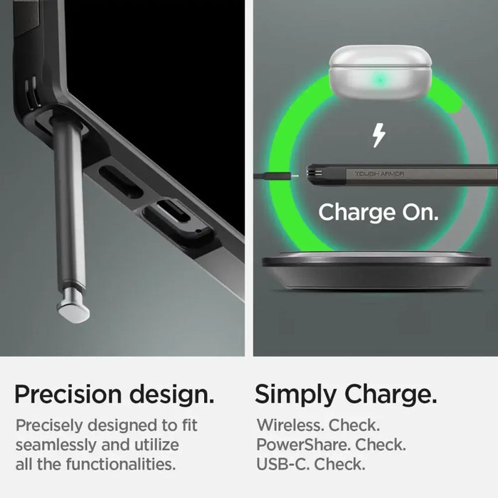 Spigen Tough Armor Case for Samsung Galaxy S24 Ultra - Metallic Gray - Cell phone cases and covers<<<HurtelXML