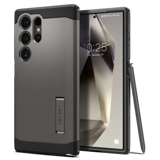Spigen Tough Armor Case for Samsung Galaxy S24 Ultra - Metallic Gray - Cell phone cases and covers<<<HurtelXML