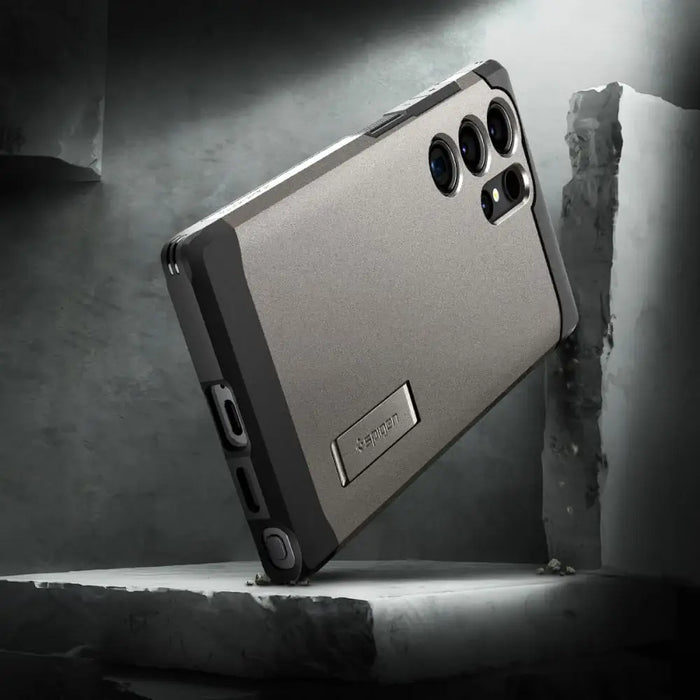 Spigen Tough Armor Case for Samsung Galaxy S24 Ultra - Metallic Gray - Cell phone cases and covers<<<HurtelXML