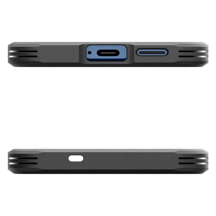 Spigen Tough Armor MagSafe case for Samsung Galaxy S25+ - black - Cell phone cases and covers<<<HurtelXML
