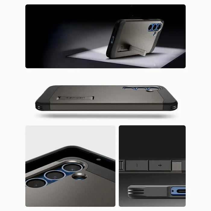 Spigen Tough Armor MagSafe Case for Samsung Galaxy S25 - Gray - Cell phone cases and covers<<<HurtelXML