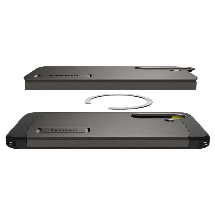 Spigen Tough Armor MagSafe Case for Samsung Galaxy S25+ - Gray - Cell phone cases and covers<<<HurtelXML