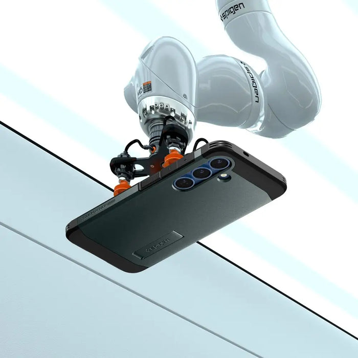 Spigen Tough Armor MagSafe Case for Samsung Galaxy S25+ - Green - Cell phone cases and covers<<<HurtelXML