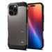 Spigen Tough Armor MagSafe case with stand for iPhone 16 Pro - gunmetal - Cell phone cases and covers<<<HurtelXML