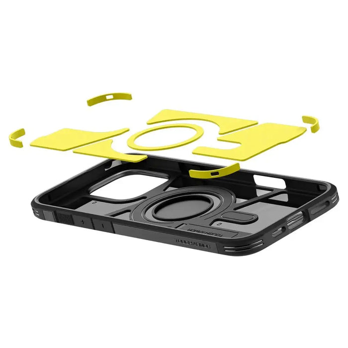 Spigen Tough Armor MagSafe Case with Stand for iPhone 16 Pro Max - Black - Cell phone cases and covers<<<HurtelXML