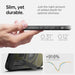 Spigen Tough Armor MagSafe iPhone 16e Case - Clear Gray - Cell phone cases and covers<<<HurtelXML