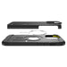 Spigen Tough Armor ’T’ MagSafe case for iPhone 16 Pro - black - Cell phone cases and covers<<<HurtelXML