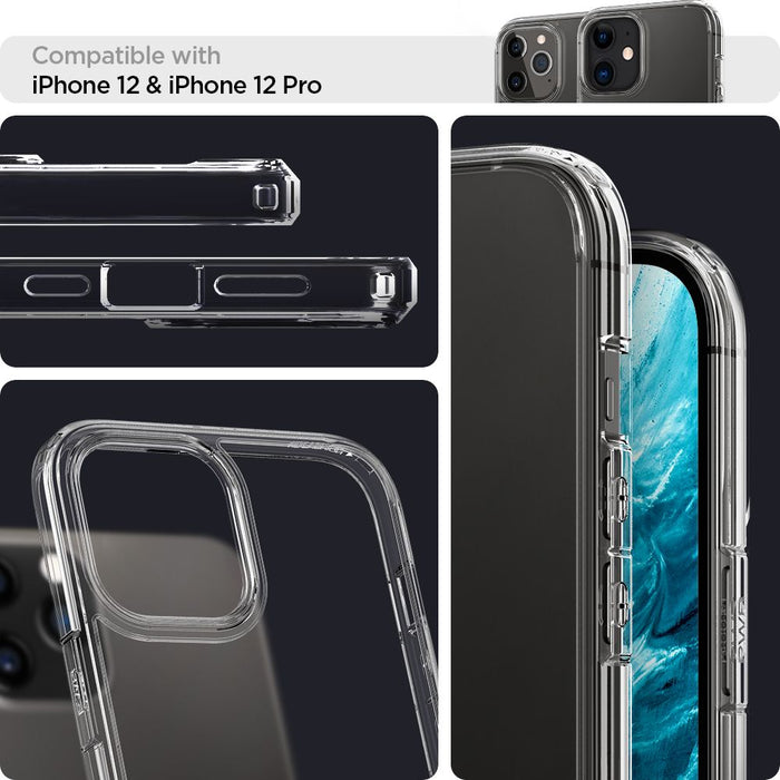 Spigen Ultra Hybrid Case for iPhone 12 / iPhone 12 Pro - Clear - Cell phone cases and covers<<<HurtelXML