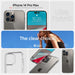Spigen Ultra Hybrid Case for iPhone 14 Pro Max - Clear - Cell phone cases and covers<<<HurtelXML