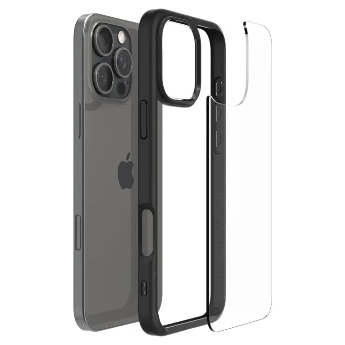 Spigen Ultra Hybrid Case for iPhone 16 Pro Max - Matte Black - Cell phone cases and covers<<<HurtelXML