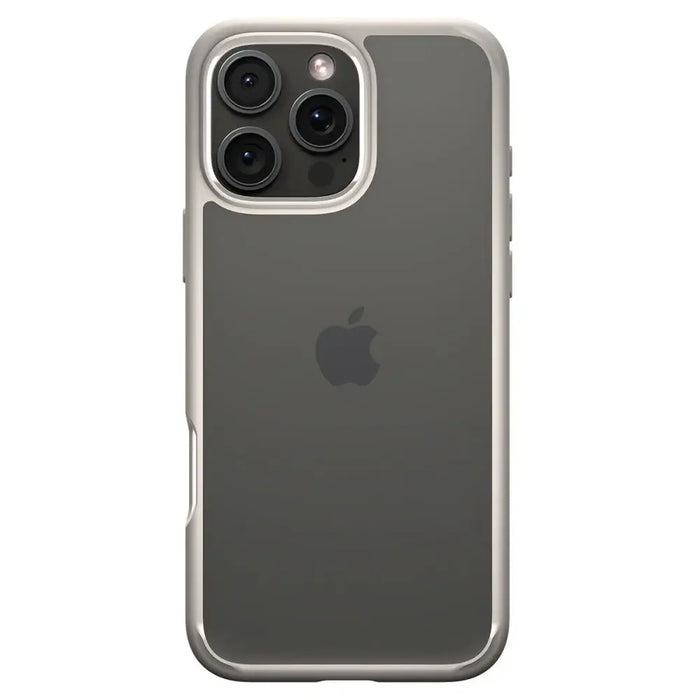 Spigen Ultra Hybrid case for iPhone 16 Pro - titanium - Cell phone cases and covers<<<HurtelXML