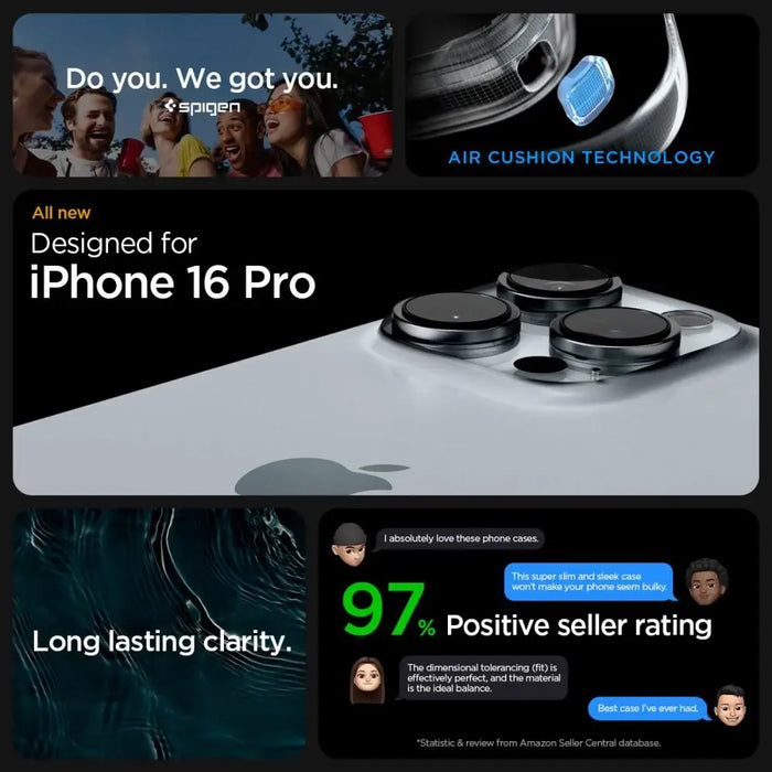 Spigen Ultra Hybrid case for iPhone 16 Pro - titanium - Cell phone cases and covers<<<HurtelXML